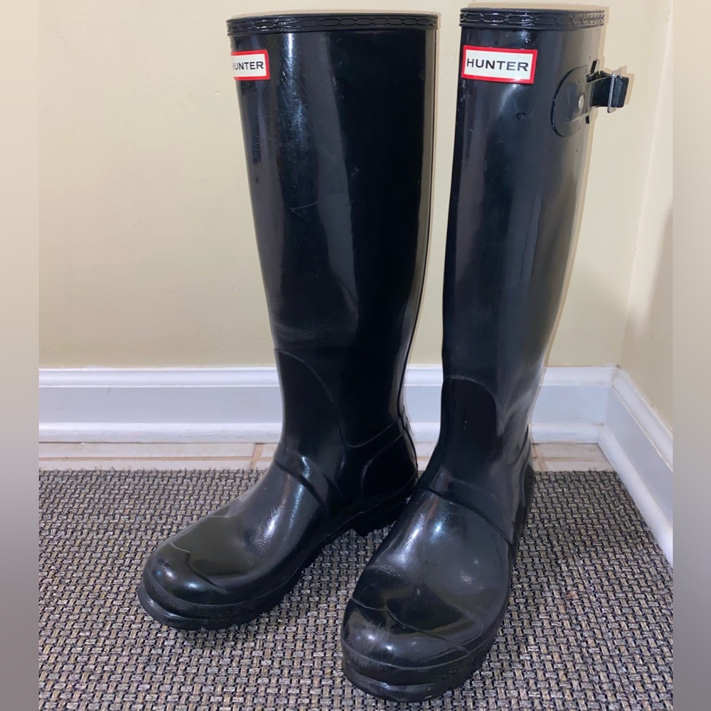 Hunter Rain Boots Size 8 - Picture 3 of 7